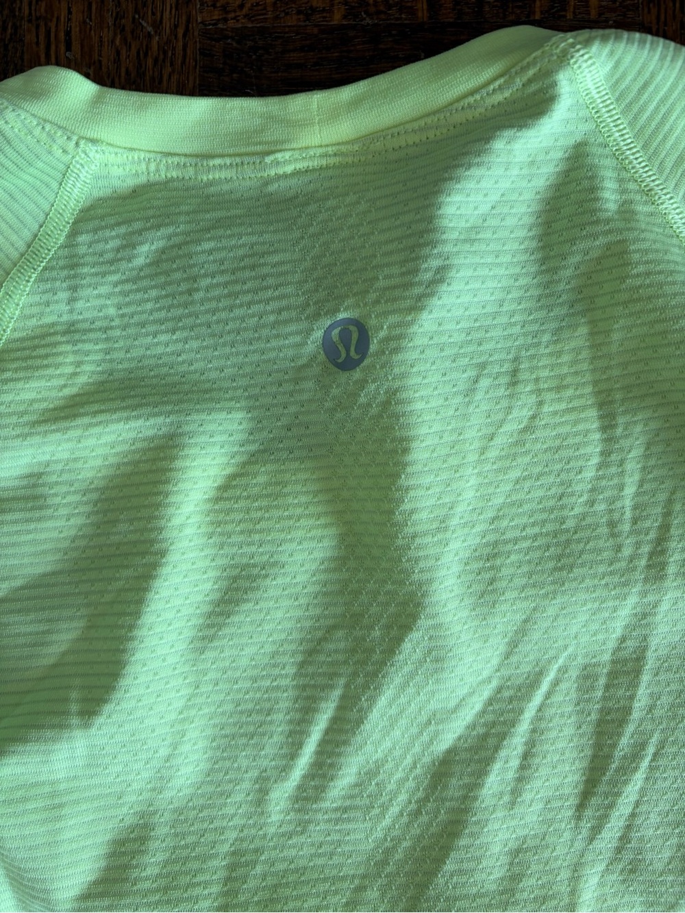 lululemon athletica Women’s Short-Sleeve Active Top — Light Neon Green